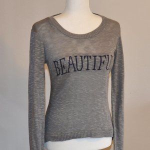 8/$20 Sweet -N- Sinful Beautiful Sweater